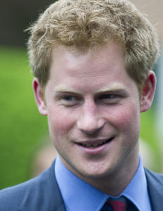 Prins Harry festet splitter naken i Las Vegas