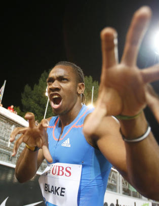 Blake ble tidenes nest raskeste p� 100 meter