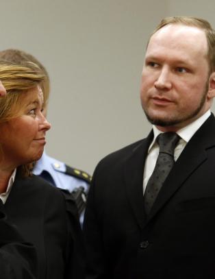 - Breivik sier at han ikke vil anke dommen