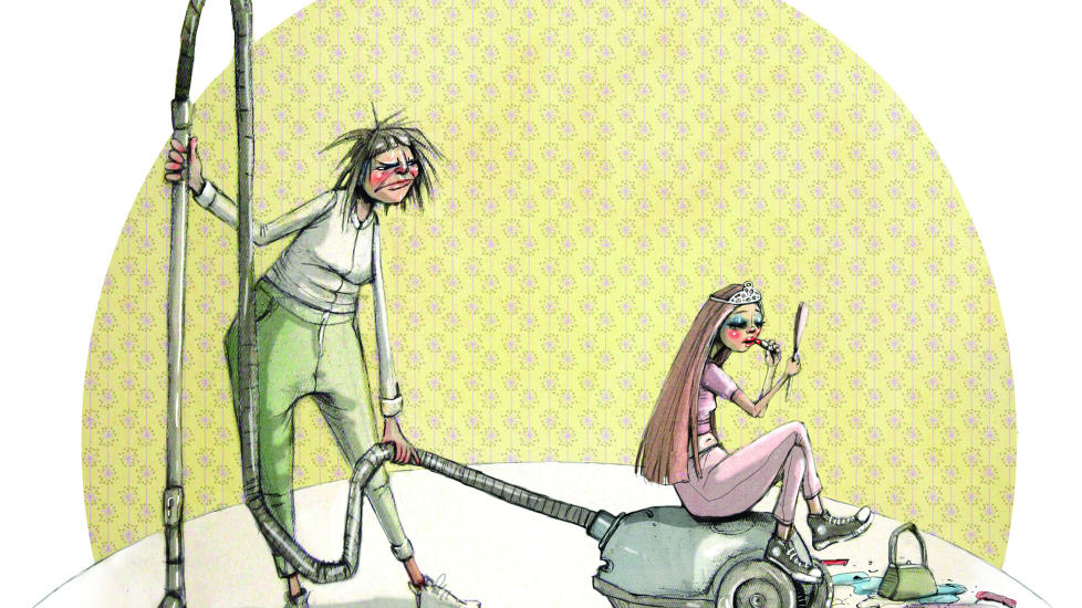 Familieterapeut Jesper Juul svarer hver l�rdag p� lesernes sp�rsm�l om familieliv, barneoppdragelse, parforhold. Er du mamma, pappa, kj�reste ung eller barn og har du sp�rsm�l send det til: jesper.juul@dagbladet.no Illustrasjon: Lisa Aisato