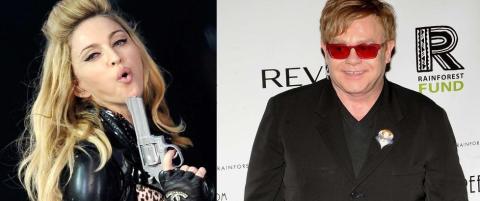 Madonna tilgir Elton John for �tivolistripper�-kommentar