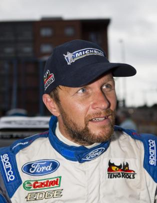 Solberg �dela bilen i Rally Tyskland