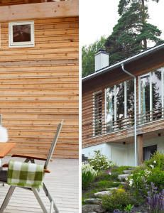 Her f�r regnet aldri �delegge idyllen