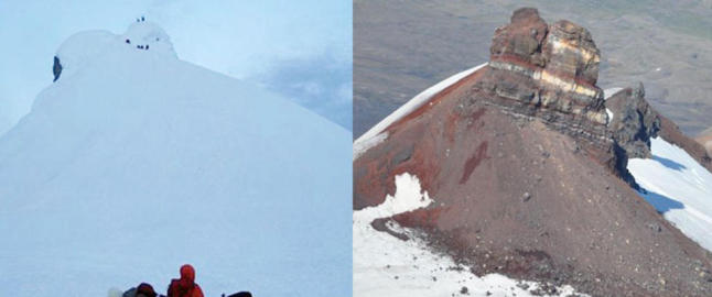 Sn�fri topp for f�rste gang p� flere tusen �r