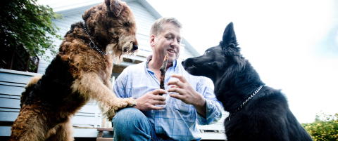 Pernilles far tror p� rettferdighet