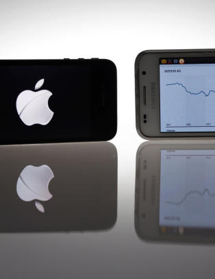Skal Apple få monopol på smarttelefoner med berøringsskjerm?