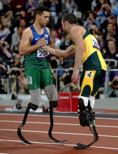 Pistorius beklager utbruddet mot rivalen