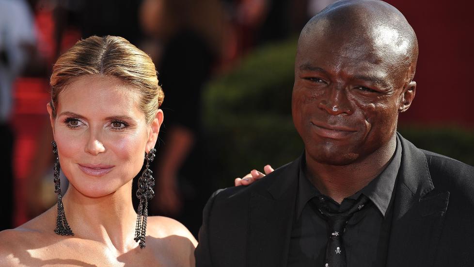 FORTSATT GIFT: Heidi Klum og Seal gikk fra hverandre i januar, juridisk sett er de fortsatt er gift. Foto: Robyn Beck / AFP Photo / NTB Scanpix