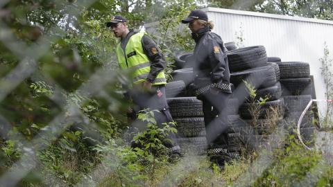 AVSPERRET OMRÅDE: Foto: Øistein Norum Monsen / Dagbladet AVSPERRET OMRÅDE: Foto: Øistein Norum Monsen / Dagbladet