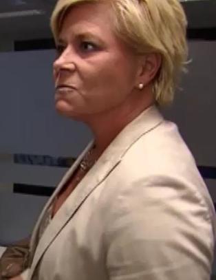 Siv Jensen trodde hun skulle på et vanlig skolebesøk...