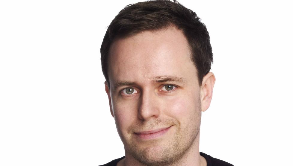 NY SERIE: Ronny Solvik Engebretsen st�r bak den nye fotballserien om Kristoffer Blink. Foto: KAGGE