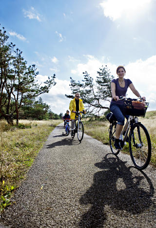BARNEVENNLIG: Området har sykkelvei mil etter mil. Her kommer Dovile Ridzeviciene (36), Laimis Rimselis (44) og Kristjonas (6). Foto: Nina Hansen / Dagbladet BARNEVENNLIG: Området har sykkelvei mil etter mil. Her kommer Dovile Ridzeviciene (36), Laimis Rimselis (44) og Kristjonas (6). Foto: Nina Hansen / Dagbladet