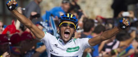 Contador overtok ledelsen i Vueltaen