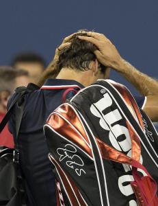 Sjokkert Federer sl�tt ut av US Open