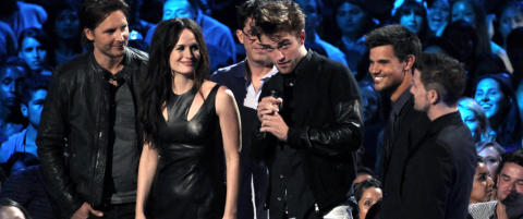 �Twilight�-gjengen samlet p� MTV-Awards