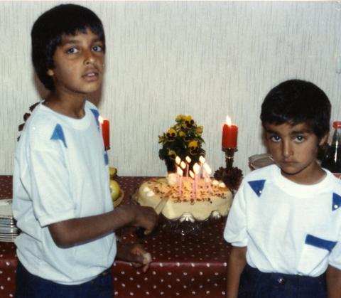 Lillebror: Vi er veldig forskjellige, sier Ali om lillebroren Wassim. Lillebror: Vi er veldig forskjellige, sier Ali om lillebroren Wassim.