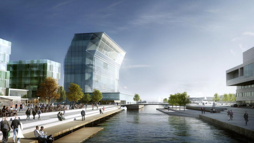 MER SIRKUS LAMBDA?: - For H�yre er og blir Lambda det mest aktuelle alternativet, sier leder i Kultur- og utdanningskomiteen, �ystein R. Sundelin i H�yre. 
Foto: Herreros Arquitectos