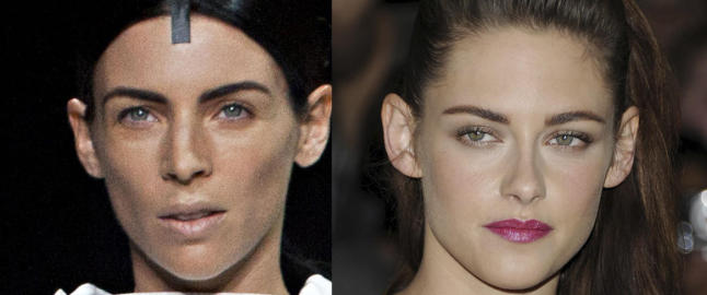 Liberty tilbake p� catwalken etter utroskapsskandalen med Kristen Stewart