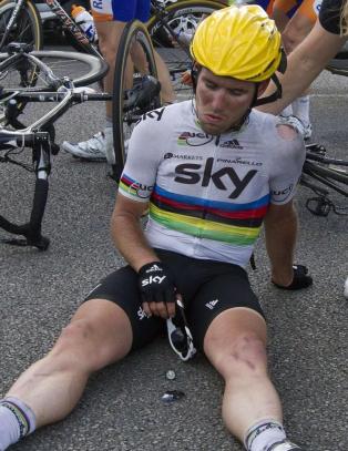 Cavendish deiset i asfalten like f�r m�l