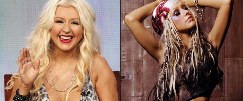 Christina Aguilera er endelig forn�yd med sin nye kropp