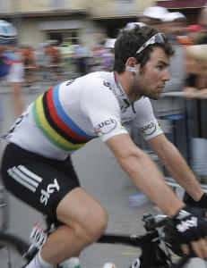 Cavendish ble knust i spurten