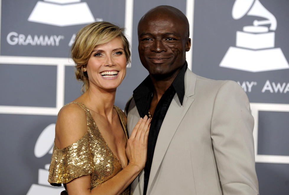 UTROSKAPSKRANGEL: Supermodellen Heidi Klum (39) er ikke s�rlig forn�yd med eksmannen Seal (49) etter at han gikk ut og sa at Klum hadde v�rt utro mot ham mens de enn� var gift. Foto: NTB Scanpix