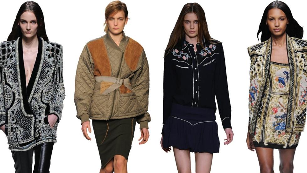 EN KJAPP INNF�RING: Dette er h�stens trender kort oppsummert.  Foto: Catwalkpix