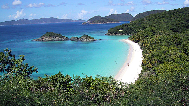 F�RSTEPLASS: De amerikanske jomfru�yene havner p� topp i Lonely Planets k�ring over USAs beste reisem�l i 2012. Foto: BEN WHITNEY / CREATIVE COMMONS/CC BY-2.0