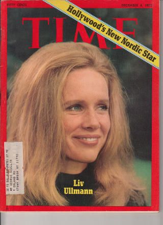 COVERGIRL: På coveret av Time Magazine i 1972. COVERGIRL: På coveret av Time Magazine i 1972.