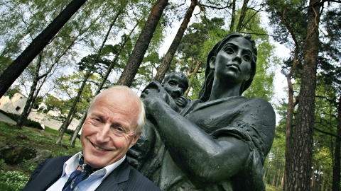 VIL UTVIDE:  Forretningsmann Christian Ringnes �nsker � utvide Ibsenmuseet. Foto: Jacques Hvistendahl