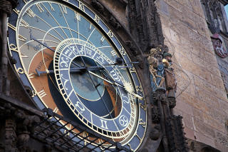 MESTERVERK: Det astronomiske uret ble laget p� 1400-tallet - og viser fortsatt b�de m�nefaser og en rekke andre hendelser i verdensrommet. Foto: EIVIND PEDERSEN