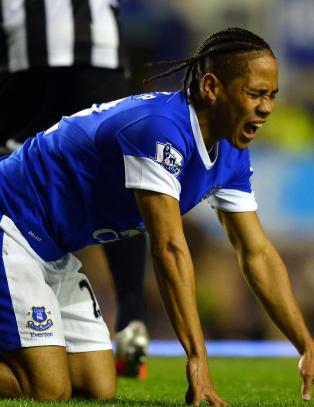 Everton snytt for to m�l i kalas-kamp