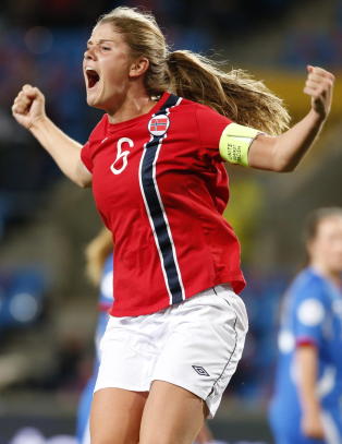 Maren (22) elsker ansvaret som landslagskaptein