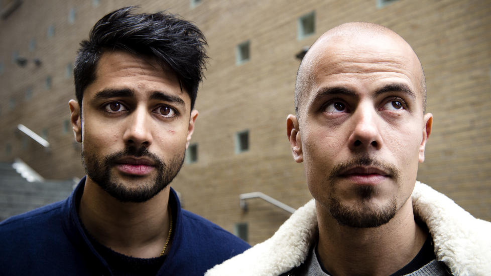 ORDSMEDER AV RANG:  Chirag Rashmikant Patel og Magdi Omar Ytreeide Abdelmaguid har laget sin fjerde plate som Karpe Diem. Foto: �istein Norum Monsen / DAGBLADET