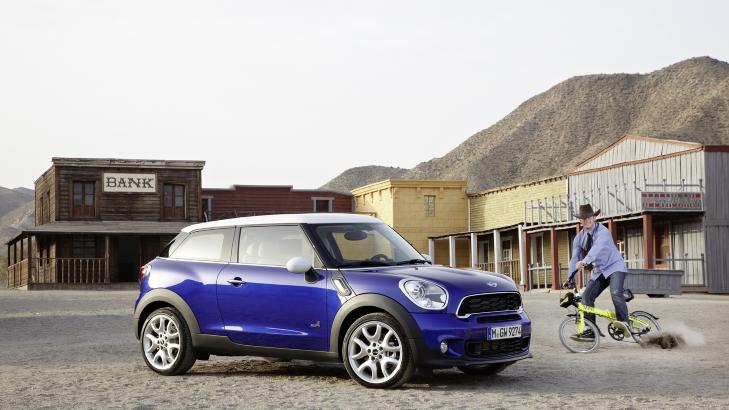 SPORTY MINI: H�yreiste Mini Packman er bare en av utrolig mange nyheter som vises p� Paris Motor Show til helga. Prisen er forel�pig uviss.