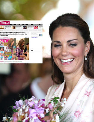 Ser du hva som er galt med bildet av Kate?
