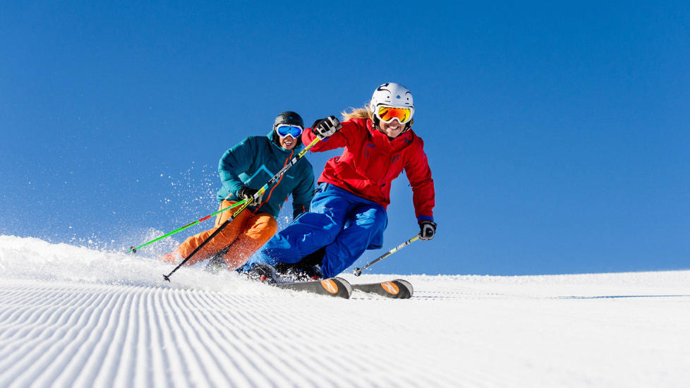TRYSIL: Om en m�neds tid kan du oppleve slike l�yper i landets st�rste skianlegg. Foto: OLA MATSSON