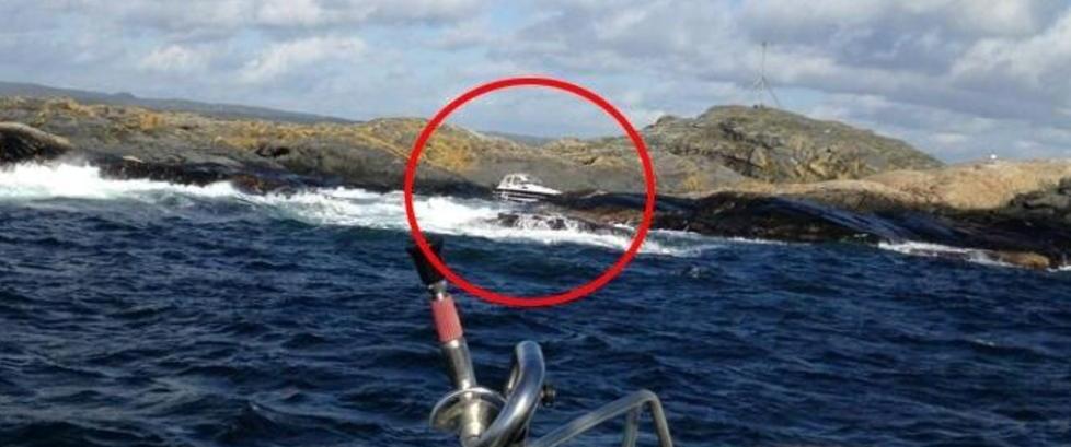 Her stoppet fisketuren inne p� grunnfjellet
