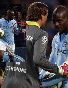 Her stopper Balotelli kjeften til Dortmund-keeperen