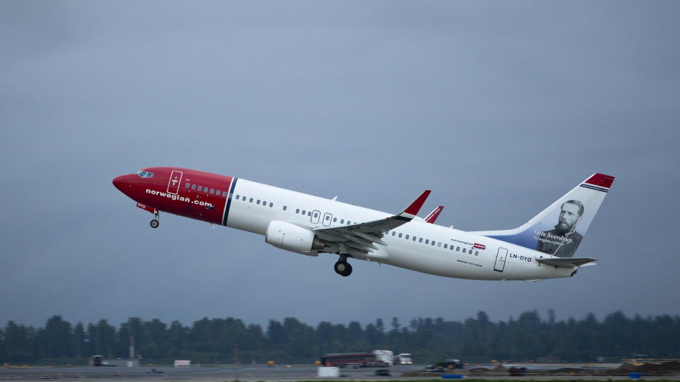 LIKT AV SVENSKENE: Norwegian er bedre likt enn SAS i Sverige, viser en kundetilfredshetsunders�kelse Svenskt kvalitetsindex har gjennomf�rt blant 2500 svensker. Foto: PAUL KLEIVEN / NTB SCANPIX