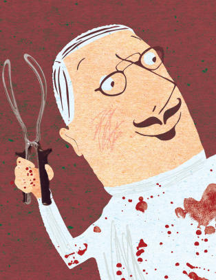 Dette bildet skal l�re barn historie