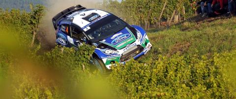 Solberg kj�rte inn i ving�rd og kuttet str�mmen til fransk landsby