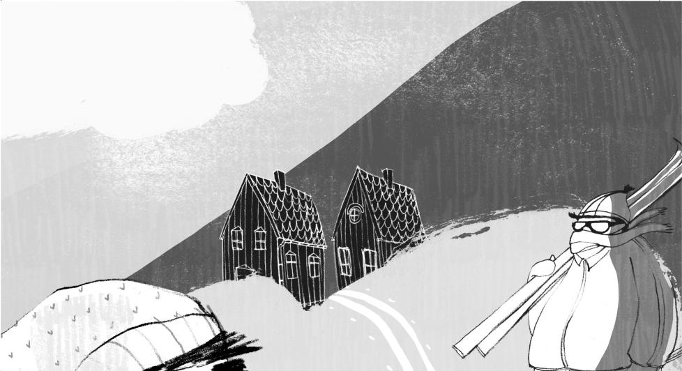 TRADISJONELT: Hvem er den mystiske skil�peren i den Agatha Christie-aktige detektivboka til far og datter Hagerup?