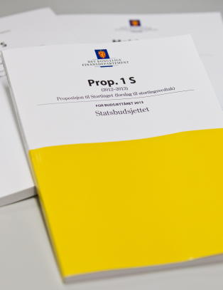 Her er statsbudsjettet