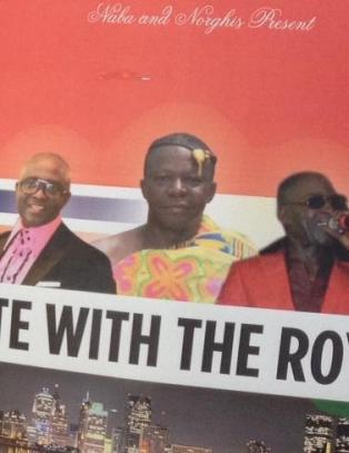 Ghanesisk konge hevder � v�re frastj�let uerstattelige gullsmykker p� bes�k i Oslo