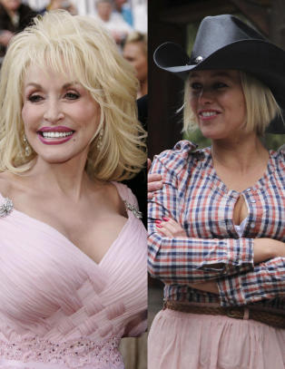 Hanne S�rvaag fikk personlig gave fra Dolly Parton