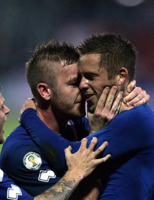 Island med sterk borteseier mot Albania