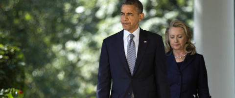Hillary Clinton beskytter Obama før ny duell