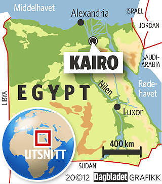 KAIRO Grafikk: KJELL ERIK BERG / Dagbladet