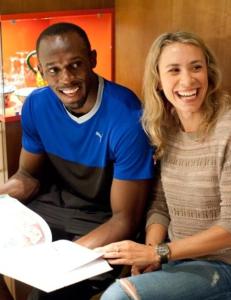 Trodde du Usain Bolt bare spiste �chicken nuggets�?